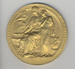 Nobel Prize Medal (back) by George Davis Snell