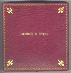 Nobel Prize Box by George Davis Snell